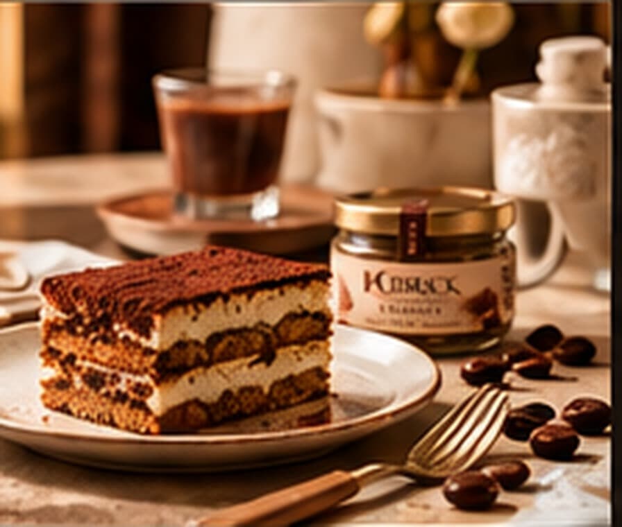 Kubrick tiramisu lifestyle setting